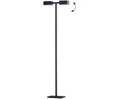 12,6W LED pastatomas šviestuvas NOSTO, juodas, 3000K, 4276700