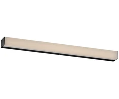 12,6W LED sieninis šviestuvas TASK, juodas, 3000/4000K, IP44, 60cm, 01-4565