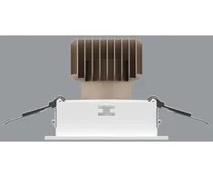 12,8W įleidžiamas šviestuvas BERYL NEW LED K-1, baltas, 4000K, IP44