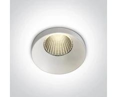 12W COB LED įleidžiamas šviestuvas, baltas, 3000K, 10112HA/W/W