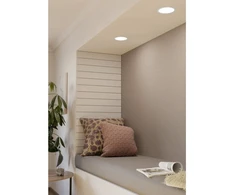 12W LED įleidžiama panelė FUEVA 5, balta, 3000K, dimeriuojama