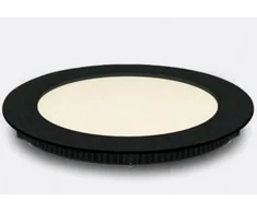 12W LED įleidžiama panelė, juoda, 3000/4000/5700K, 10112FA/B/V
