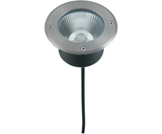 12W LED įleidžiamas į grindinį šviestuvas WALK, plieno sp., 4000K, IP67