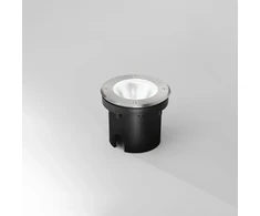 12W LED įleidžiamas į grindinį šviestuvas WALK, nikelio sp., 3000K, IP67