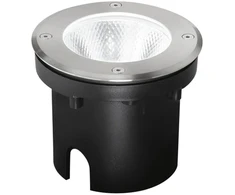 12W LED įleidžiamas į grindinį šviestuvas WALK, nikelio sp., 3000K, IP67