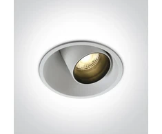 12W LED įleidžiamas, pakreipiamas šviestuvas, baltas, 3000/3500/4000K, dimeriuojamas, 11111C/W/V
