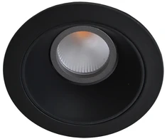 12W LED įleidžiamas šviestuvas ALEA, juodas, 2700/3000/4000K, 3914-011B-3-S-38