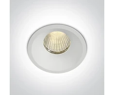 12W LED įleidžiamas šviestuvas, baltas, 3000/3500/4000K, IP65, dimeriuojamas, 10112TP/W/V