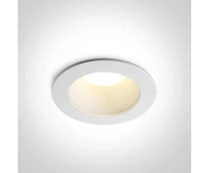 12W LED įleidžiamas šviestuvas, baltas, 3000/4000/5000K, 10112ED/W/V