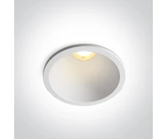 12W LED įleidžiamas šviestuvas, baltas, 3000/4000/5000K, 50°, 10112D/W/V