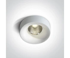 12W LED įleidžiamas šviestuvas, baltas, 3000K, 10112R/W/W