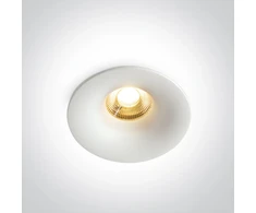 12W LED įleidžiamas šviestuvas, baltas, 3000/3500/4000K, 10112DX/W/V