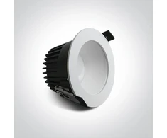 12W LED įleidžiamas šviestuvas, baltas, 3000/4000/5000K, 10112ED/W/V