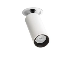 12W LED įleidžiamas šviestuvas FIT 50, baltu korpusu, 2700K, 15º, DALI