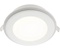 12W LED įleidžiamas šviestuvas PT 05, matinės baltos sp., 3000K