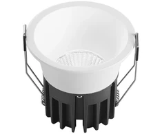12W LED įleidžiamas šviestuvas QUARK, baltas, CCT