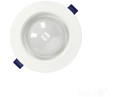 12W LED įleidžiamas šviestuvas SATURN, baltas, 4000K