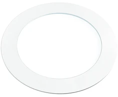 12W LED įleidžiamas šviestuvas SLIM, baltas, 3000K