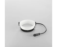 12W LED įleidžiamas šviestuvas XANTO, baltas, 4000K/RGB