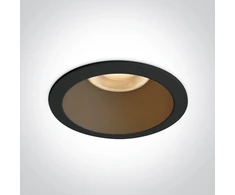 12W LED įleidžiamas vidaus/lauko šviestuvas, juodas, 3000/3500/4000K, IP65, 10112G/B/V