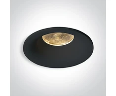 12W LED įleidžiamas vidaus/lauko šviestuvas, juodas, 3000K, dimeriuojamas, IP65, 10112C/B/W