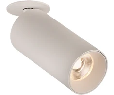 12W LED įleidžiamo montavimo akcentinis šviestuvas PIPE, baltas, 4000K, dimeriuojamas, E3986010BDT