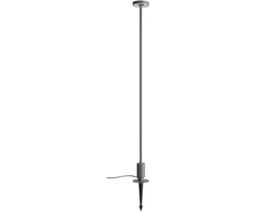 12W LED įsmeigiamas lauko šviestuvas ELFIC, tamsiai pilkas, 3000K, IP54, 90467