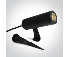 12W LED įsmeigiamas šviestuvas, juodas, 3000K, 36°, dimeriuojamas, IP65, 67538C/B/W