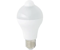 12W LED lemputė su judesio jutikliu, balta, E27, 4000K