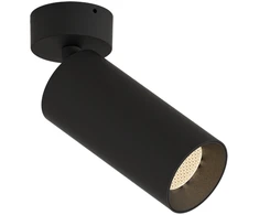 12W LED linijinės sistemos PIPE šviestuvas, juodas, 3000K, F3986000N