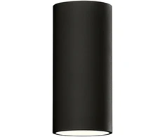 12W LED linijinės sistemos PIPE šviestuvas, juodas, 3000K, P3986000N