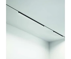 12W LED linijinės sistemos šviestuvas DEVA, juodas, 3000K, 332833
