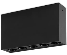 12W LED lubinis šviestuvas INVISIBLE, juodas, 3000K, dimeriuojamas, P3980000NDP
