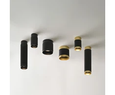 12W LED lubinis šviestuvas LUX, juodas, 4000K, dimeriuojamas, P3989011NNDP