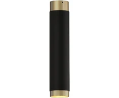 12W LED lubinis šviestuvas LUX, juodos/aukso sp., 3000K, dimeriuojamas, P3989001ONDT