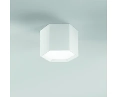12W LED lubinis šviestuvas VORTEX, baltas, CCT