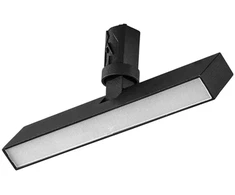12W LED modulinės sistemos SHIFT šviestuvas, matinės juodos sp., 3000K