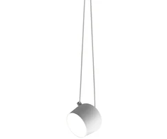 12W LED pakabinamas šviestuvas AIM SMALL, baltas, 2700K, dimeriuojamas