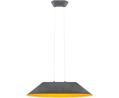 12W LED pakabinamas šviestuvas AKIRA, tamsiai pilkos/oranžinės sp., 3000K, 01-3527