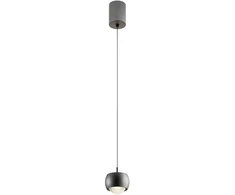 12W LED pakabinamas šviestuvas AVES, juodas, 3000K