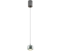 12W LED pakabinamas šviestuvas AVES, šviesiai pilkas, 3000K