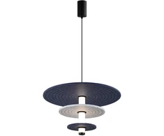 12W LED pakabinamas šviestuvas AZUL, mėlynos/pilkos/juodos sp., 3000K, 4322200