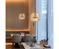 12W LED pakabinamas šviestuvas DECO, juodu korpusu/gintaro sp. stiklas, 3000K, 4319000