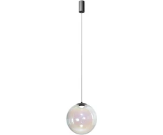 12W LED pakabinamas šviestuvas IRIDES, juodas, 2700K, 01-4084