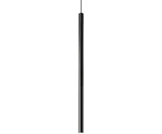 Ideal Lux 12W LED pakabinamas šviestuvas ULTRATHIN, juodas, 3000K, dimeriuojamas, 321813
