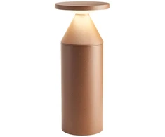12W LED pastatomas lauko šviestuvas BIRO, rūdžių sp., 3000K, IP65, 90590