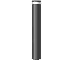 12W LED pastatomas lauko šviestuvas BOLLARD 360, juodas, 4000K, 330°x50°, IP66
