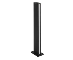 12W LED pastatomas lauko šviestuvas GRADO 4K, juodas, 4000K