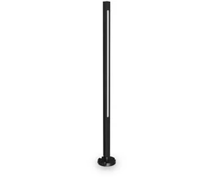 12W LED pastatomas lauko šviestuvas JEDI, juodas, 3000K, IP65, 293189