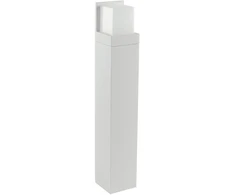 12W LED pastatomas lauko šviestuvas NISMO, baltas, 3000/4000K, IP54